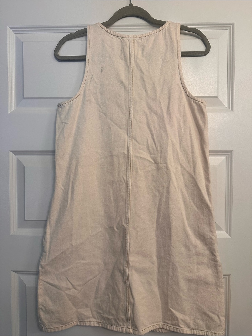 rag & bone Cream V-Neck Tank Dress - Picture 3 of 4